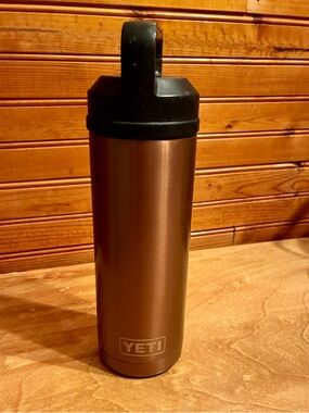 Yeti Copper Travel Tumbler with Black Lid